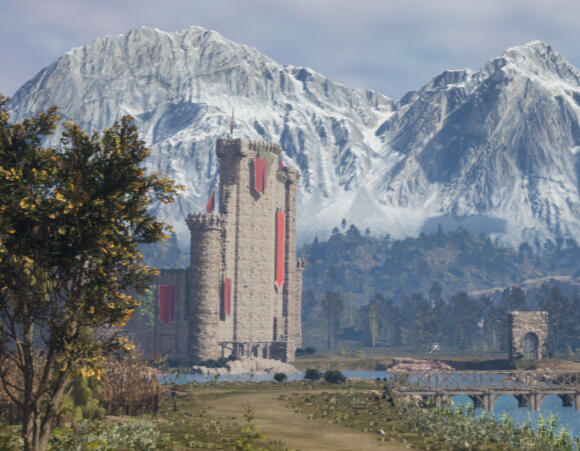 UE5 Castle Shooting Game Demo
