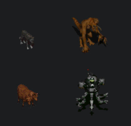 Fallout Creatures Model/texture/Animate